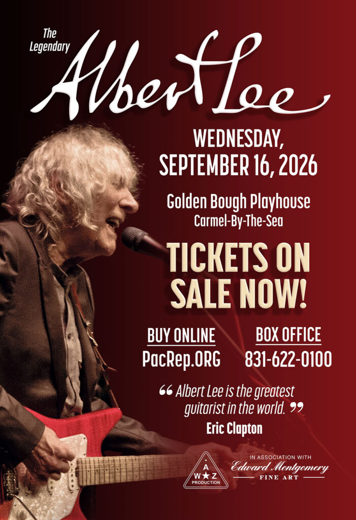 Albert Lee Poster for Golden Bough Theater, Carmel-by-the-Sea