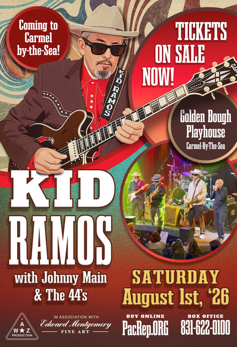 Kid Ramos Poster for Golden Bough Theater, Carmel-by-the-Sea