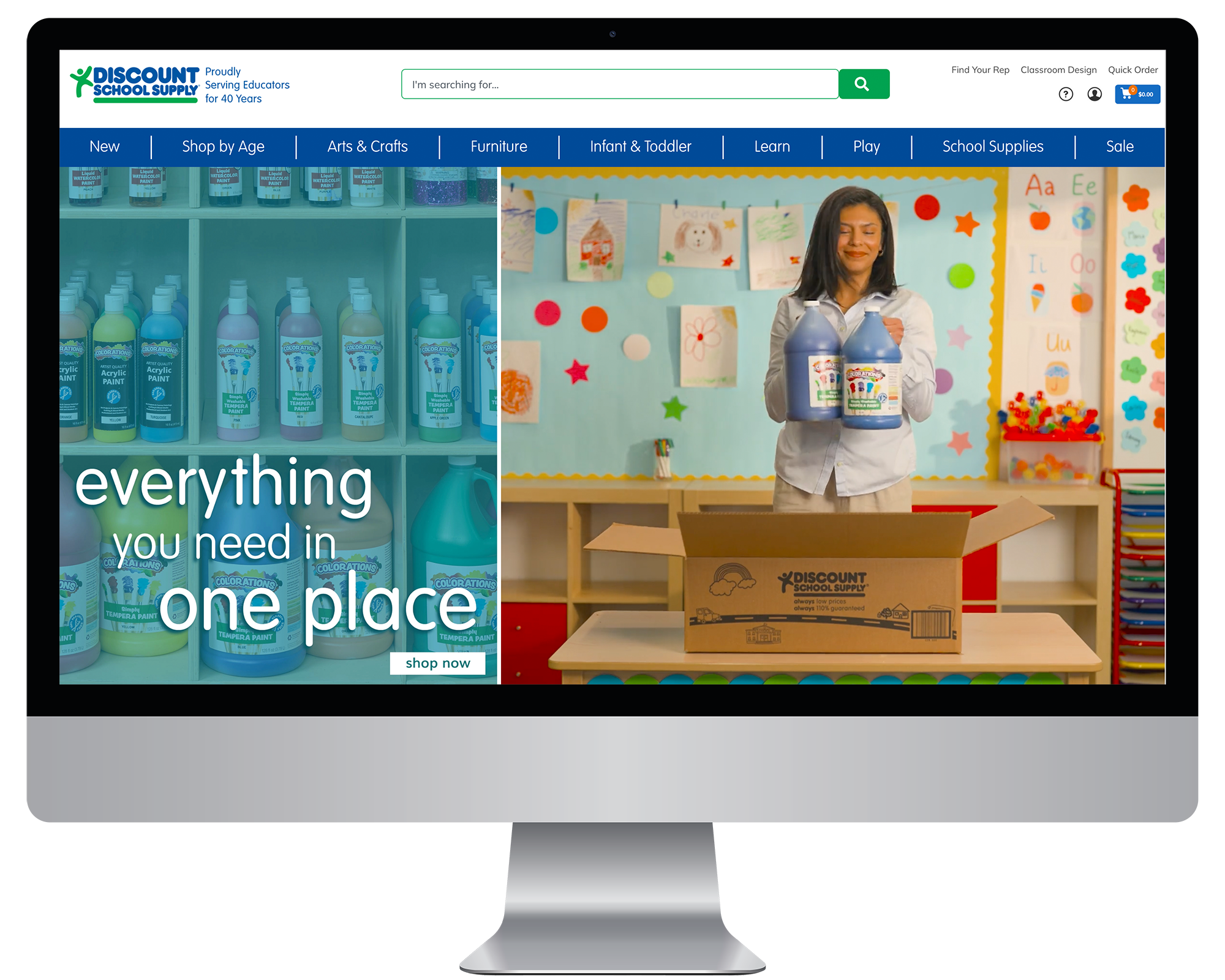 Discount School Redesign