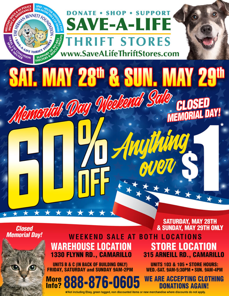 Save-A-Life Sales Flyer