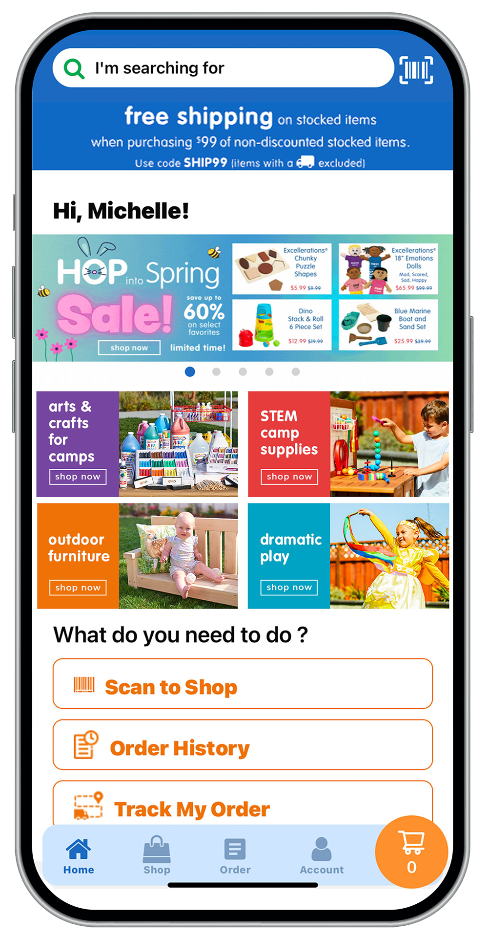 Campaign System Mobile View